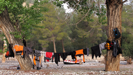 Rafting en Marruecos, Campamento ahansal