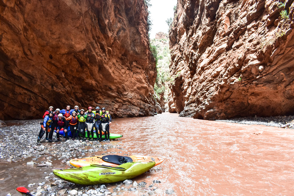 VIAJES DE AVENTURA: Marruecos kayak camp