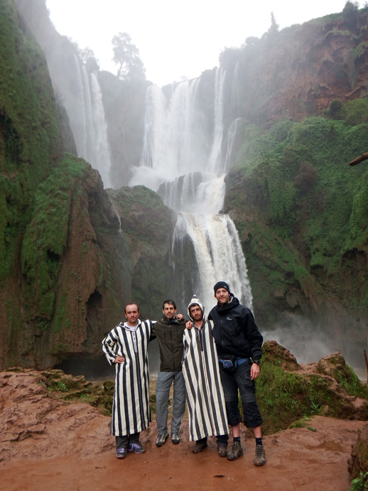 cascadas de Ouzud, viajes de aventura