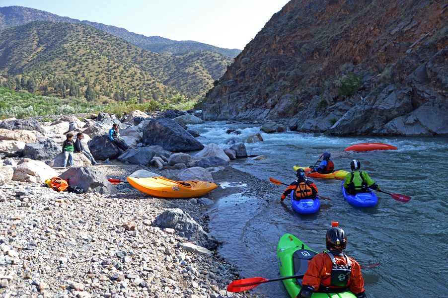 kayak y rafting Marruecos