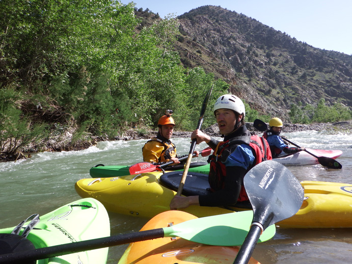 Kayak en Marruecos