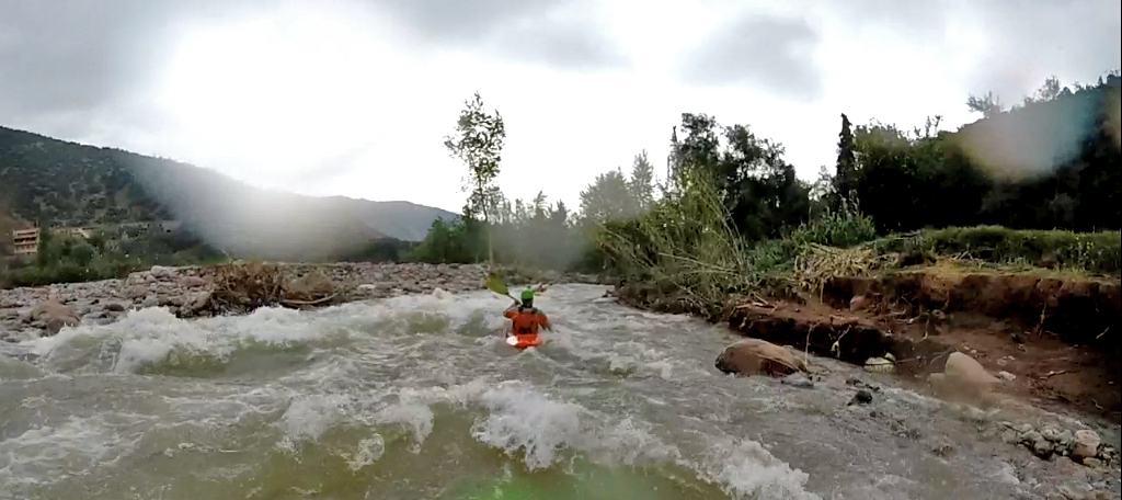 Kayak río Ourika, Marruecos