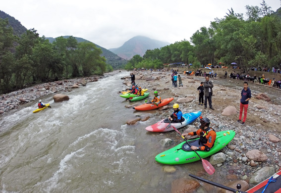 kayak camp Marruecos