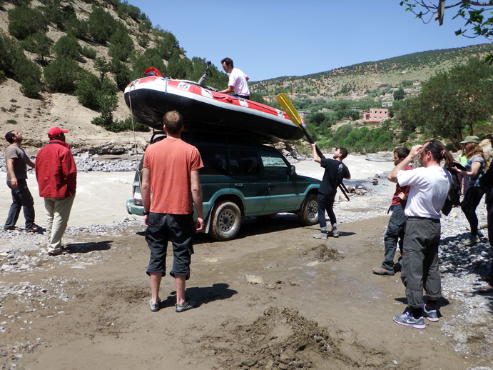 rafting y kayak en marruecos