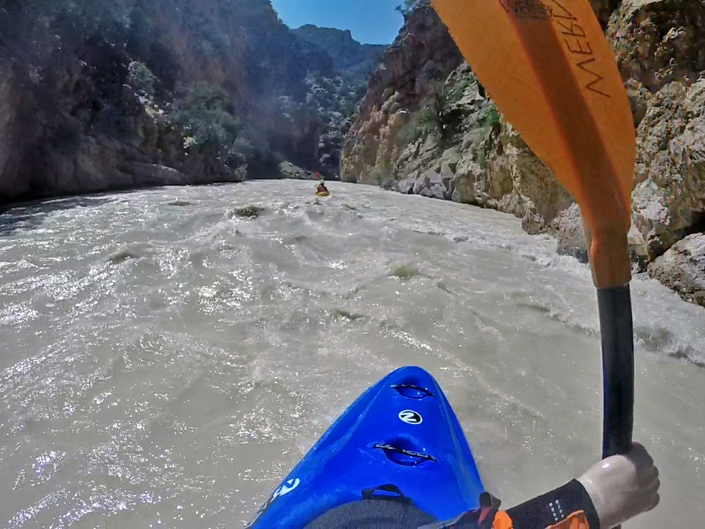 Kayak en Marruecos