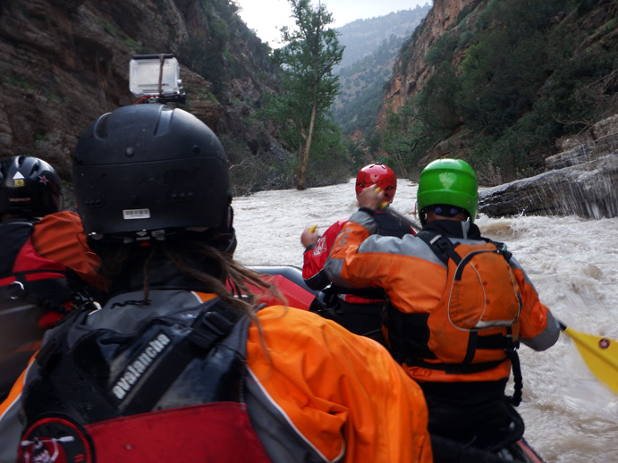 Vacaciones de aventura, Rafting en Marruecos