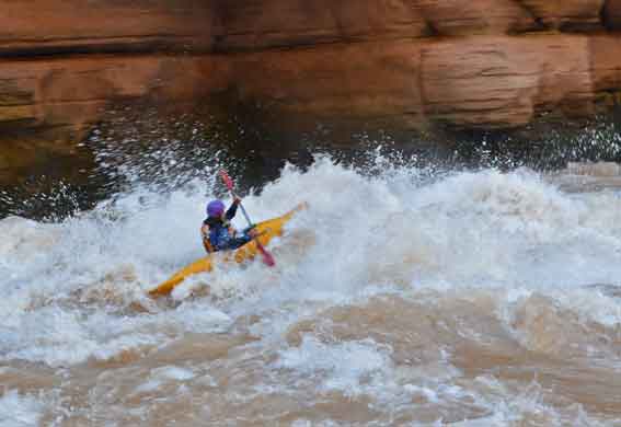 Rafting en el cañón del río Colorado