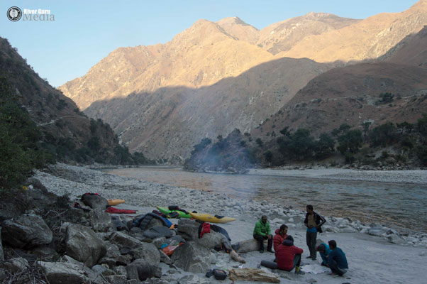 Piraguismo en Nepal