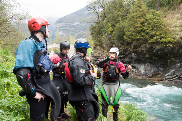 curso de kayak iniciacion