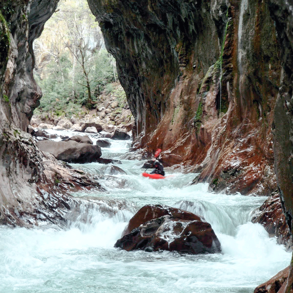 Rio Aragon, Boca del infierno