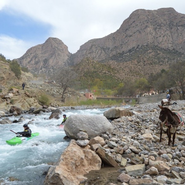 Río Ahansal, Tilouguite - Puente de la carretera