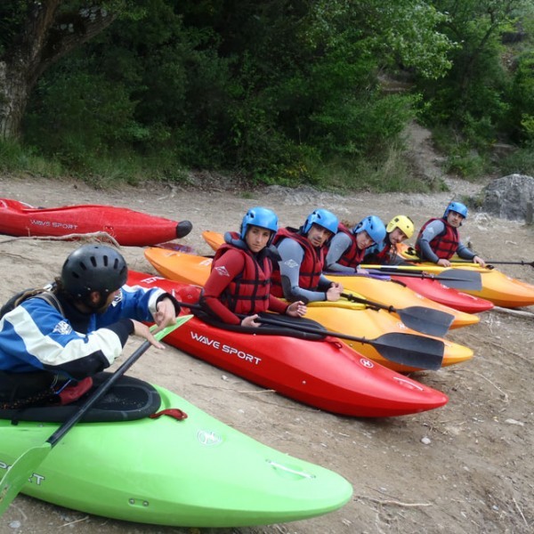 Curso de kayak iniciación