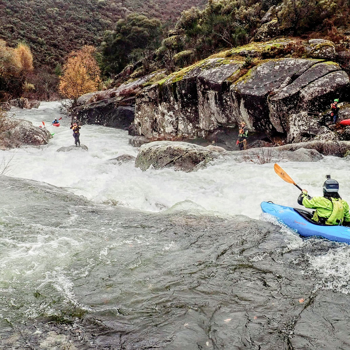 Kayak camp Galicia